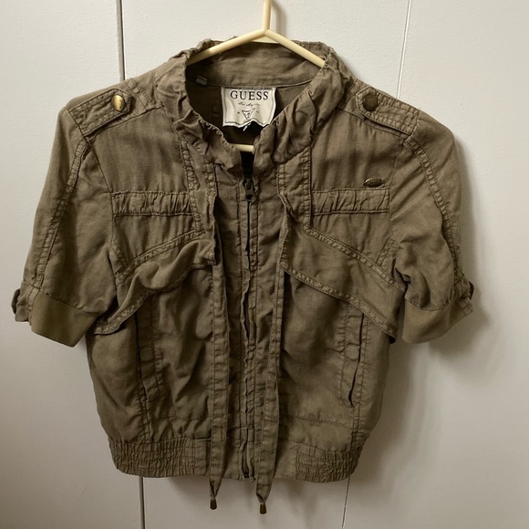 Guess bomber jacket kaki - Picture 1 of 1